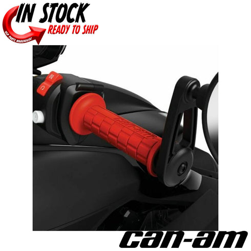 CAN-AM RED SPORT GRIPS FITS ALL RYKER 219400919 GENUINE OEM NEW